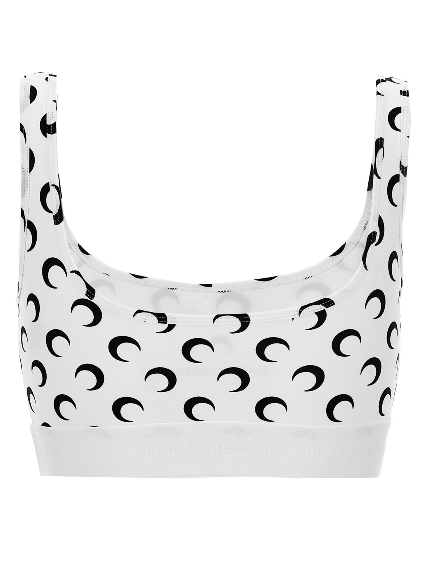 Marine Serre Moon Sporty Top White