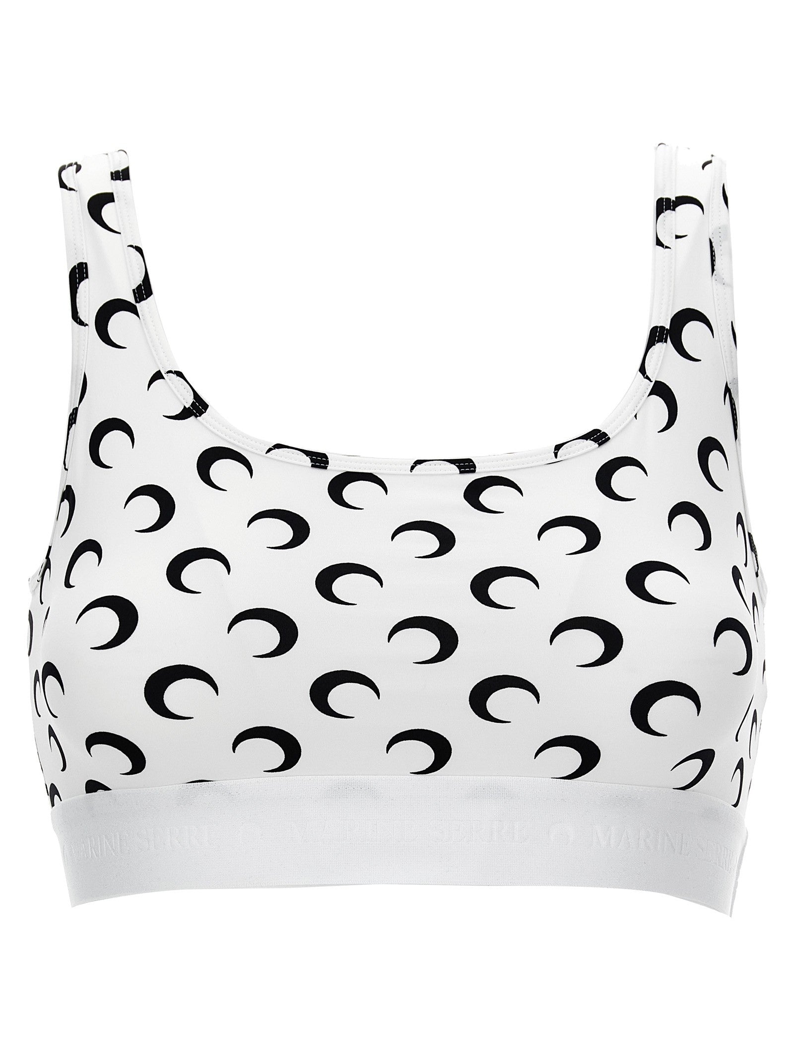 Marine Serre Moon Sporty Top White