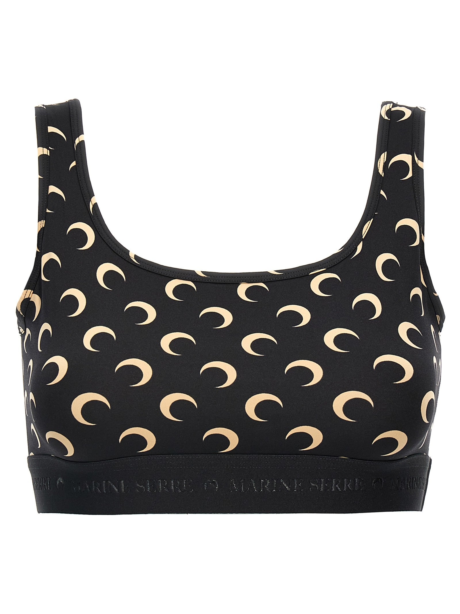 Marine Serre Moon Sporty Top Black