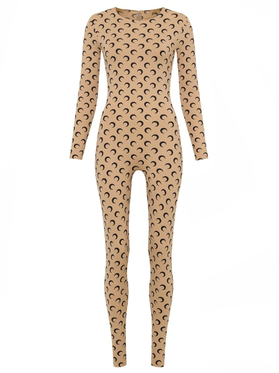 Marine Serre Women's Moon Suit Beige