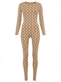 Marine Serre Women's Moon Suit Beige