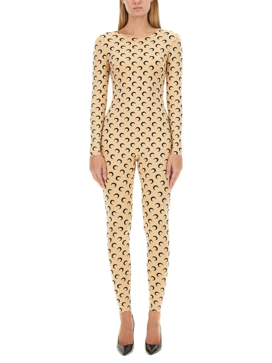 Marine Serre Women's Moon Suit Beige
