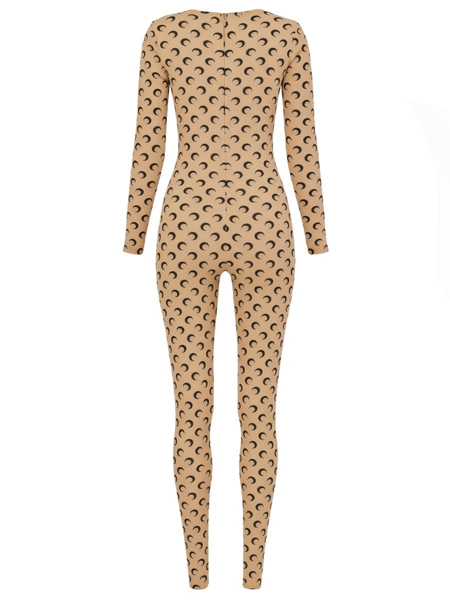 Marine Serre Women's Moon Suit Beige