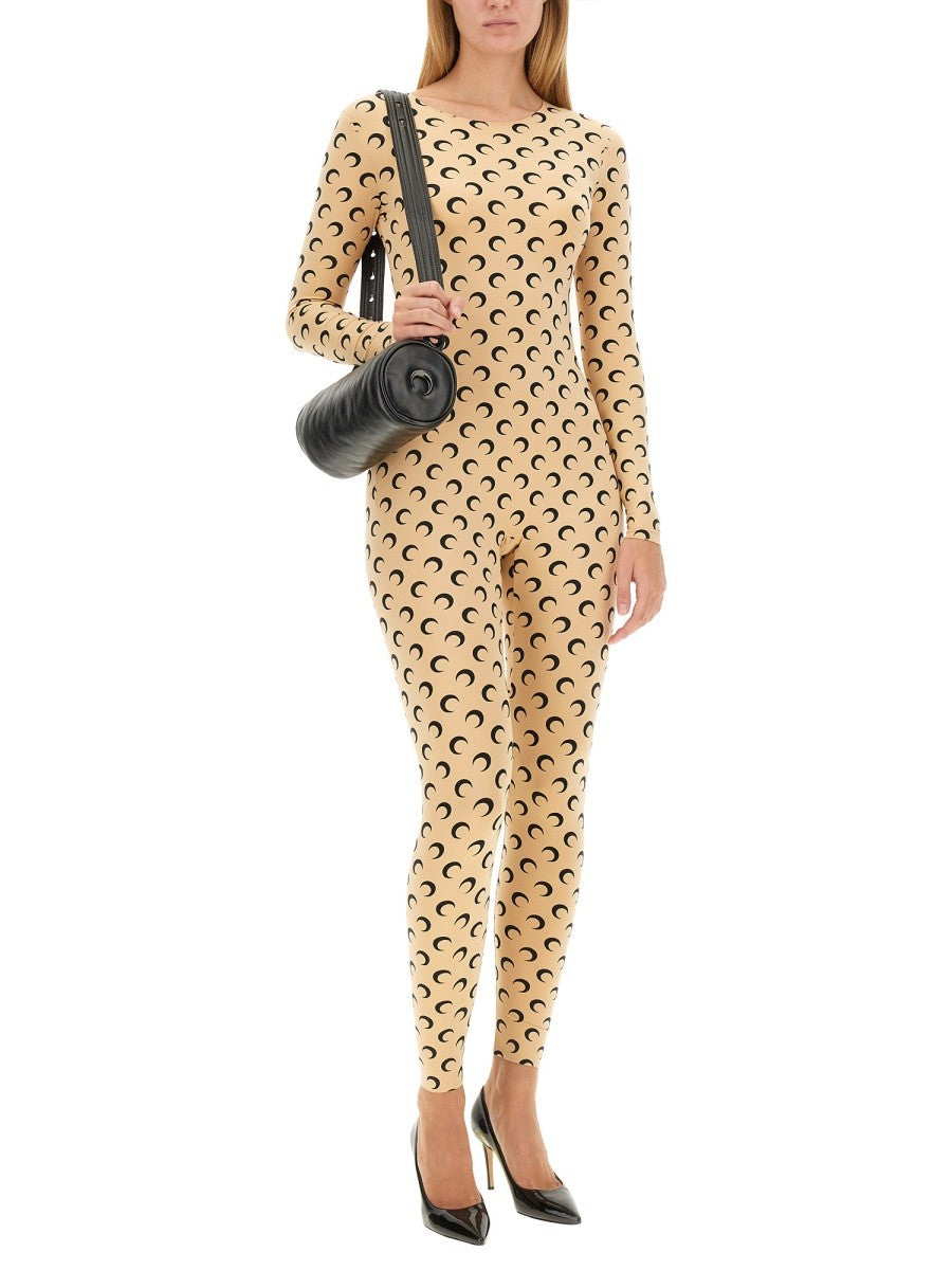 Marine Serre Women's Moon Suit Beige