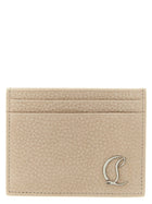 Christian Louboutin Mooncrest Card Holder Beige