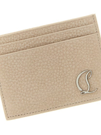 Christian Louboutin Mooncrest Card Holder Beige