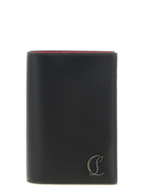 Christian Louboutin Mooncrest Passport Holder Black