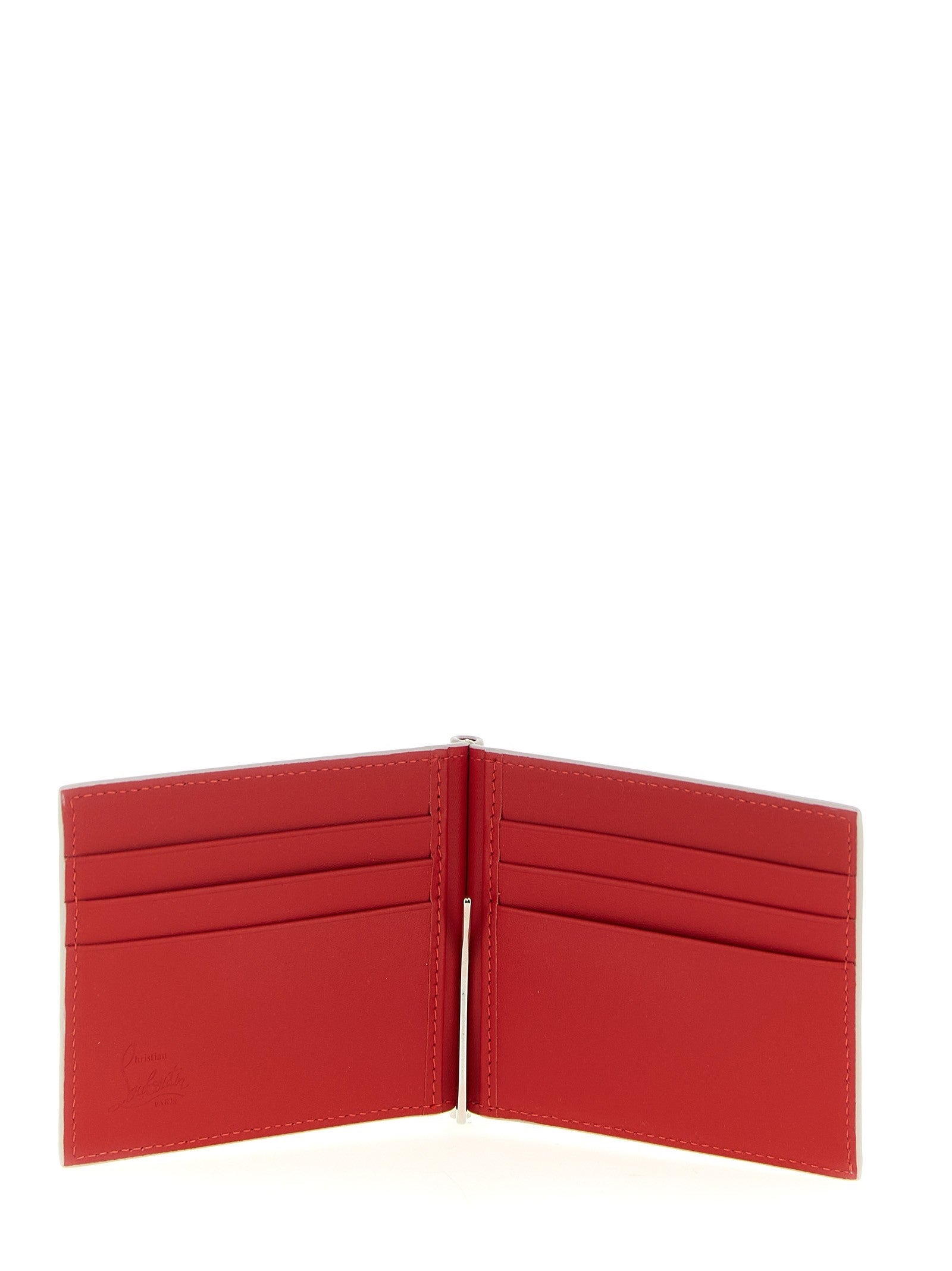 Christian Louboutin Mooncrest Wallet Beige