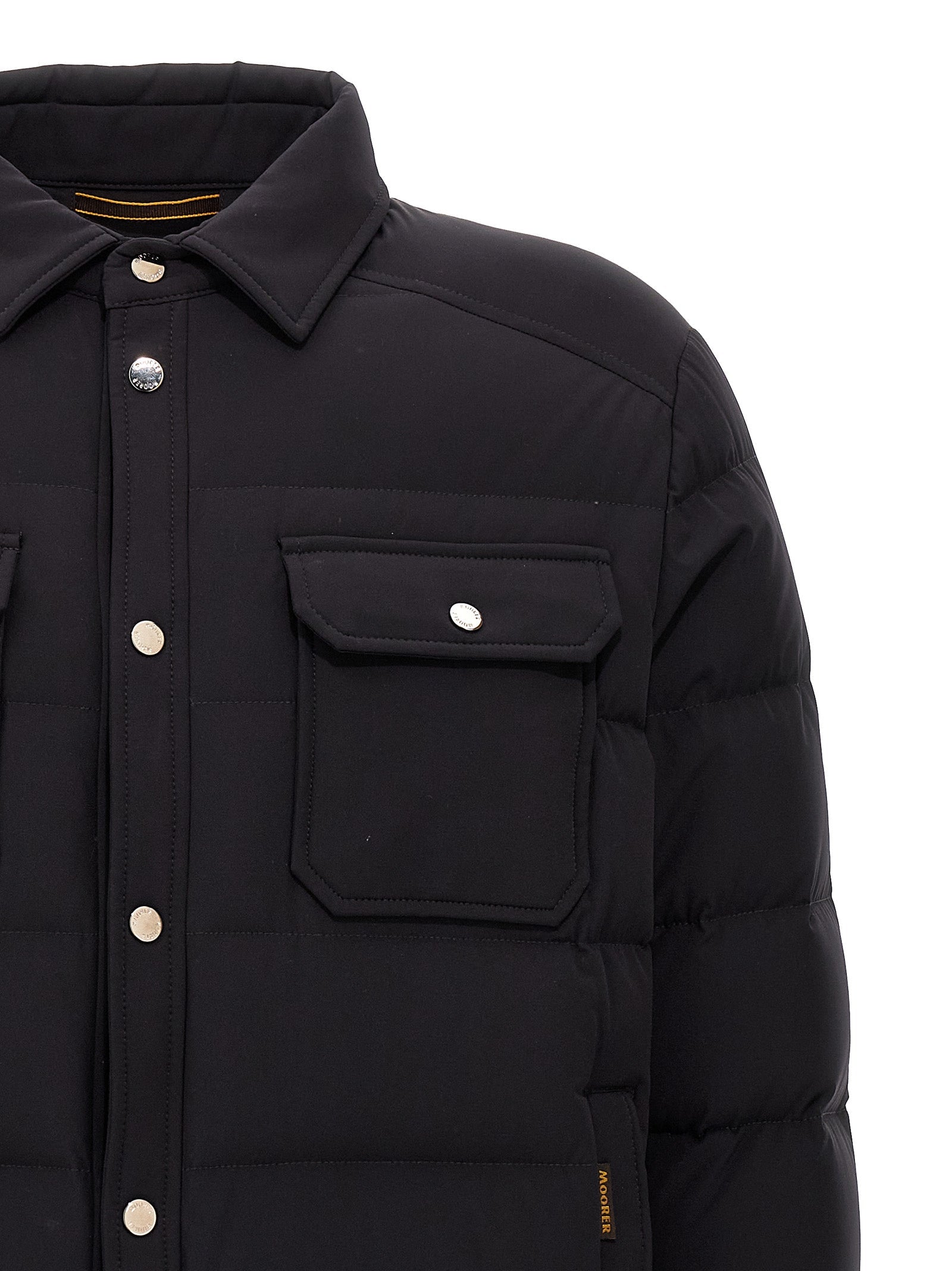 MOORER - MOORER - ’Veton’ overshirt - Men’s Outerwear