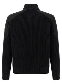 MOOSE KNUCKLES - MOOSE KNUCKLES - ’Magnus Knit Hybrid’ bomber jacket - Men’s Outerwear