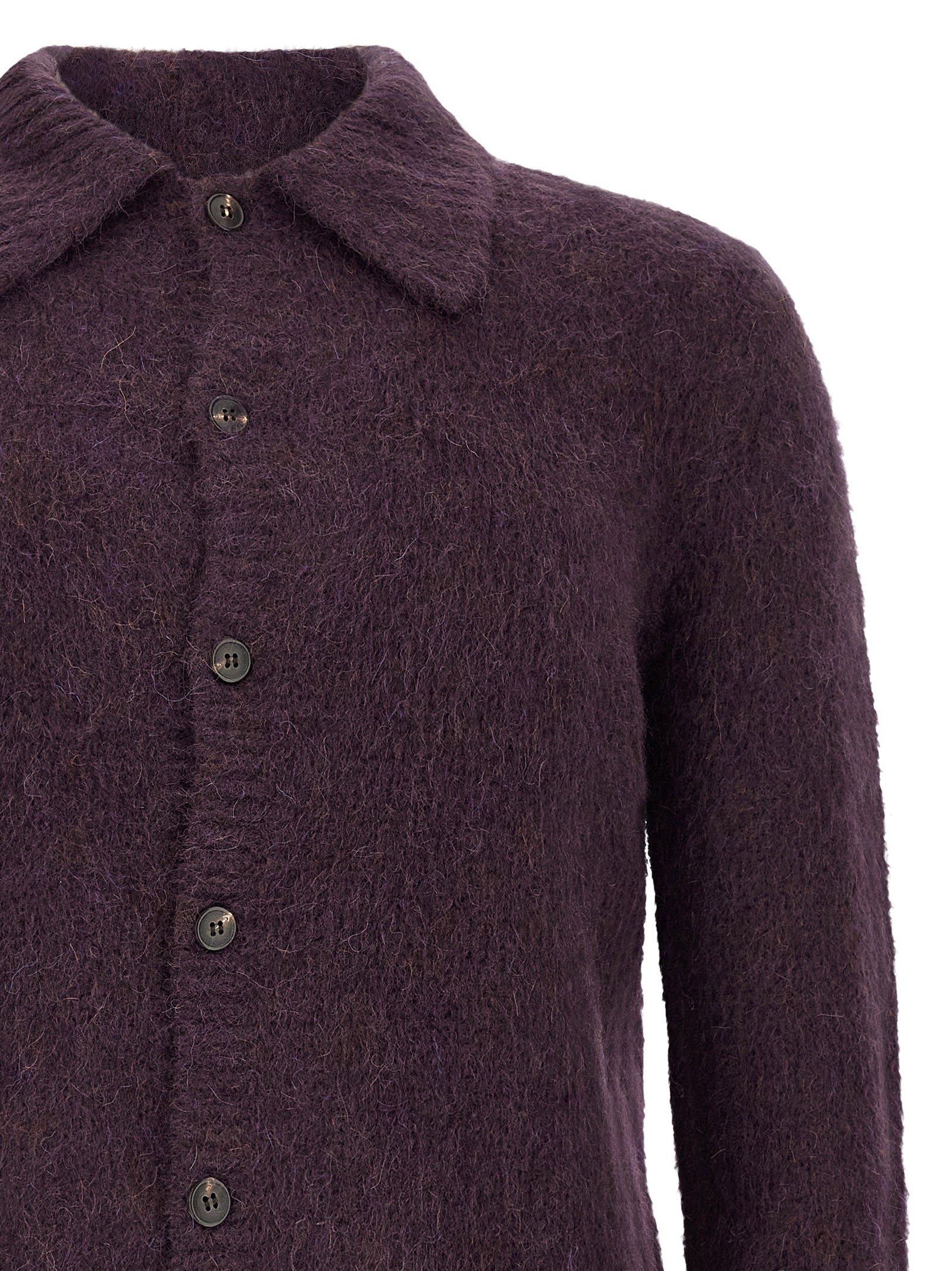 Dries Van Noten Mora Cardigan Purple