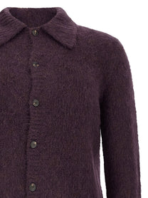 Dries Van Noten Mora Cardigan Purple