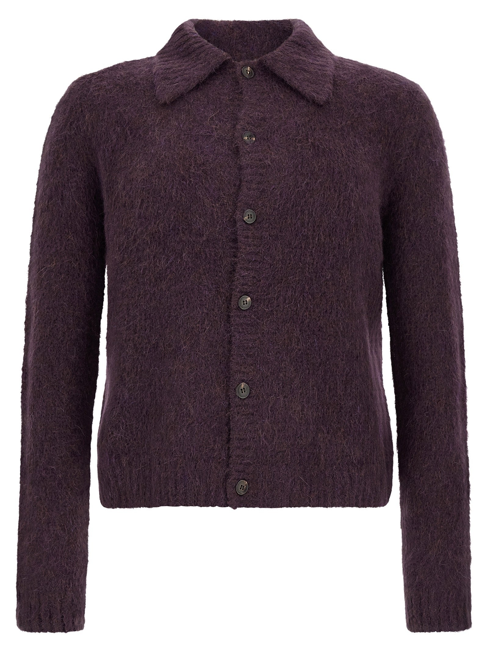 Dries Van Noten Mora Cardigan Purple