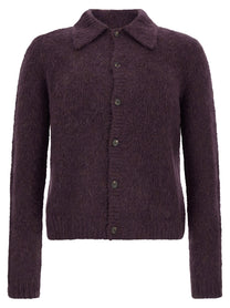 Dries Van Noten Mora Cardigan Purple