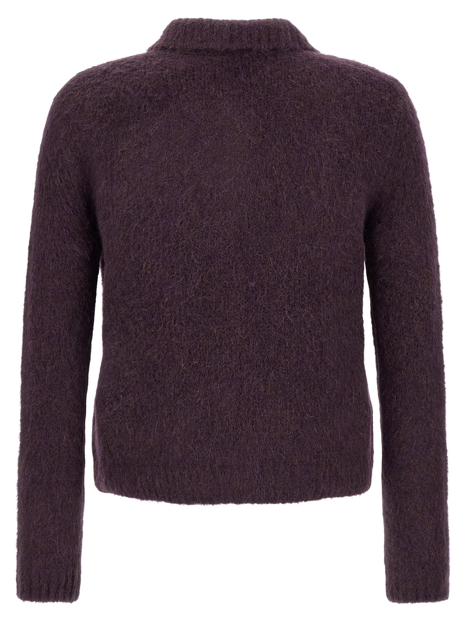 Dries Van Noten Mora Cardigan Purple