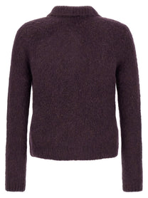 Dries Van Noten Mora Cardigan Purple