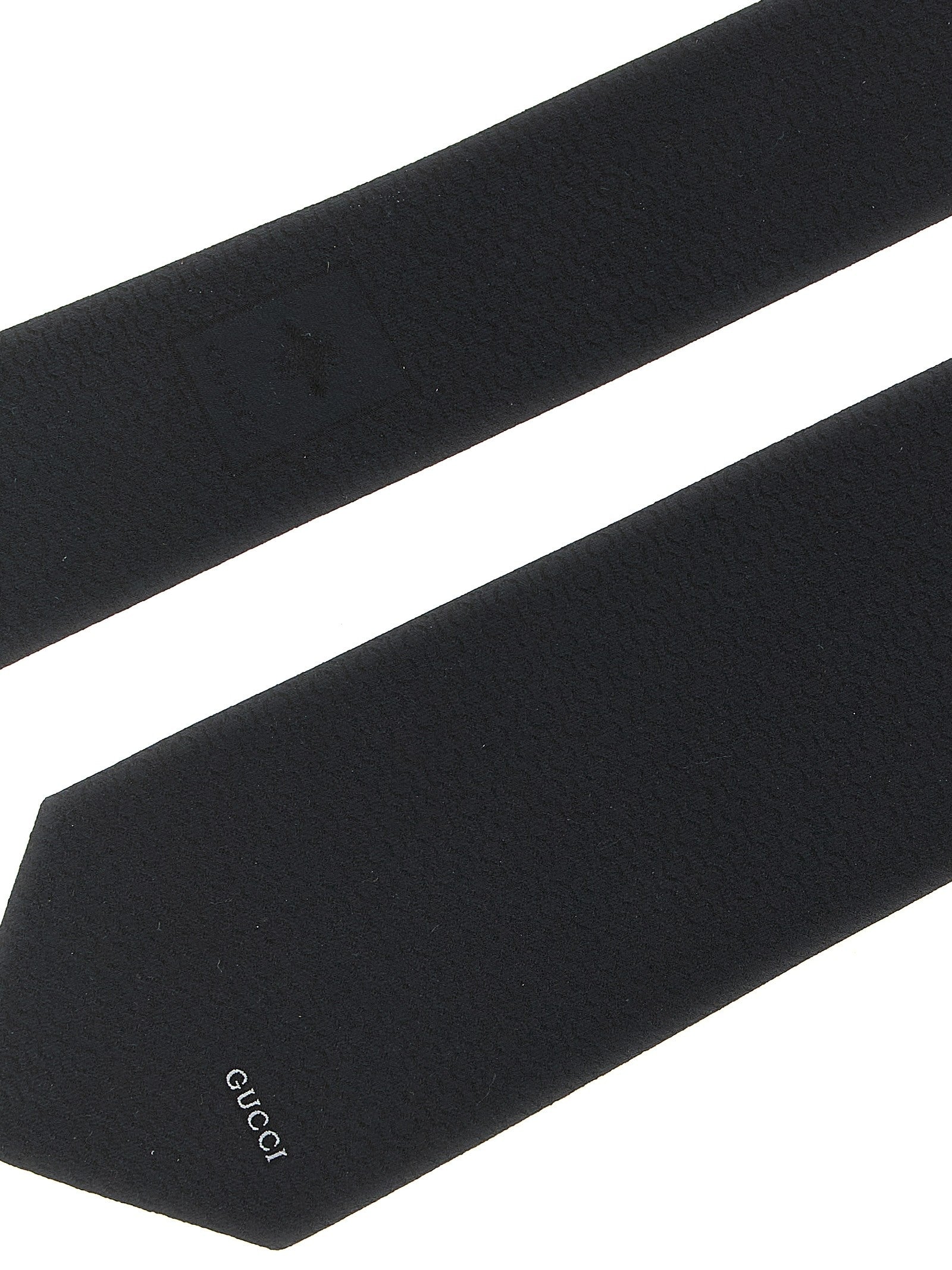 Gucci Morsetto Gucci Tie Black