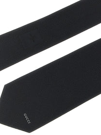 Gucci Morsetto Gucci Tie Black