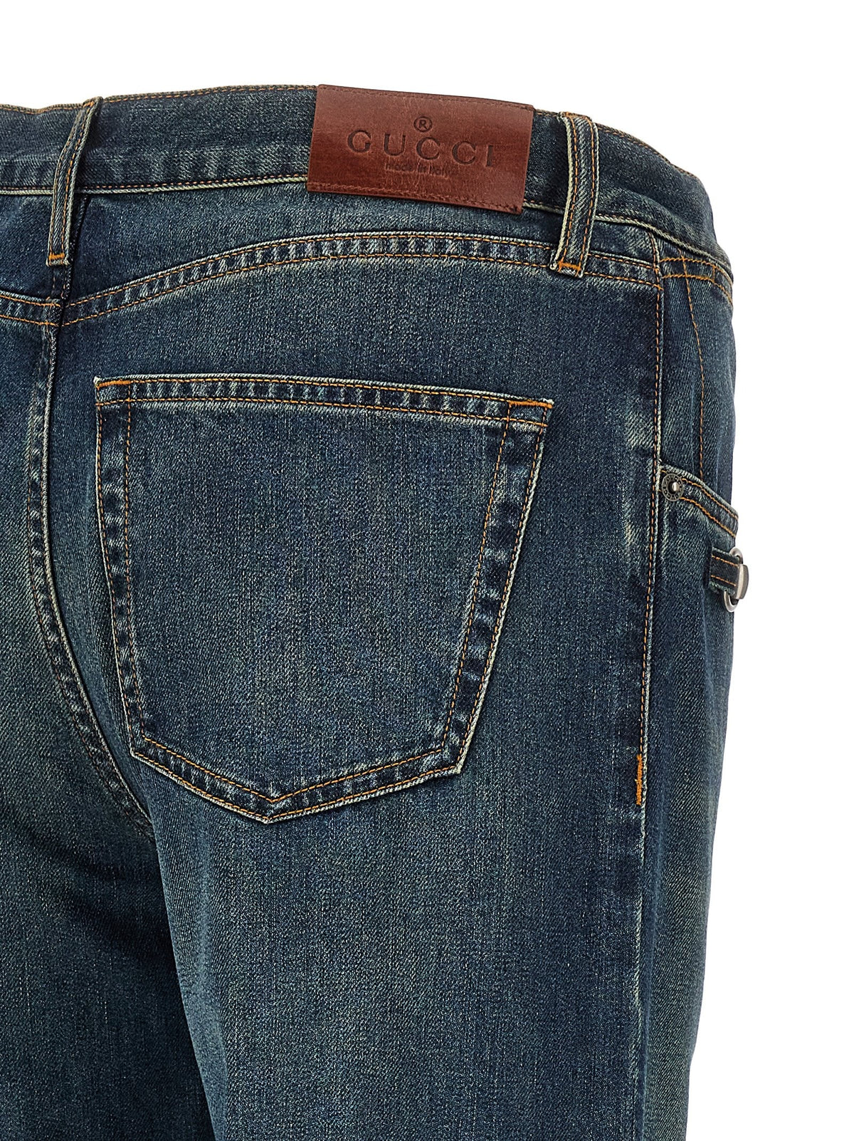 Gucci Morsetto Jeans Blue