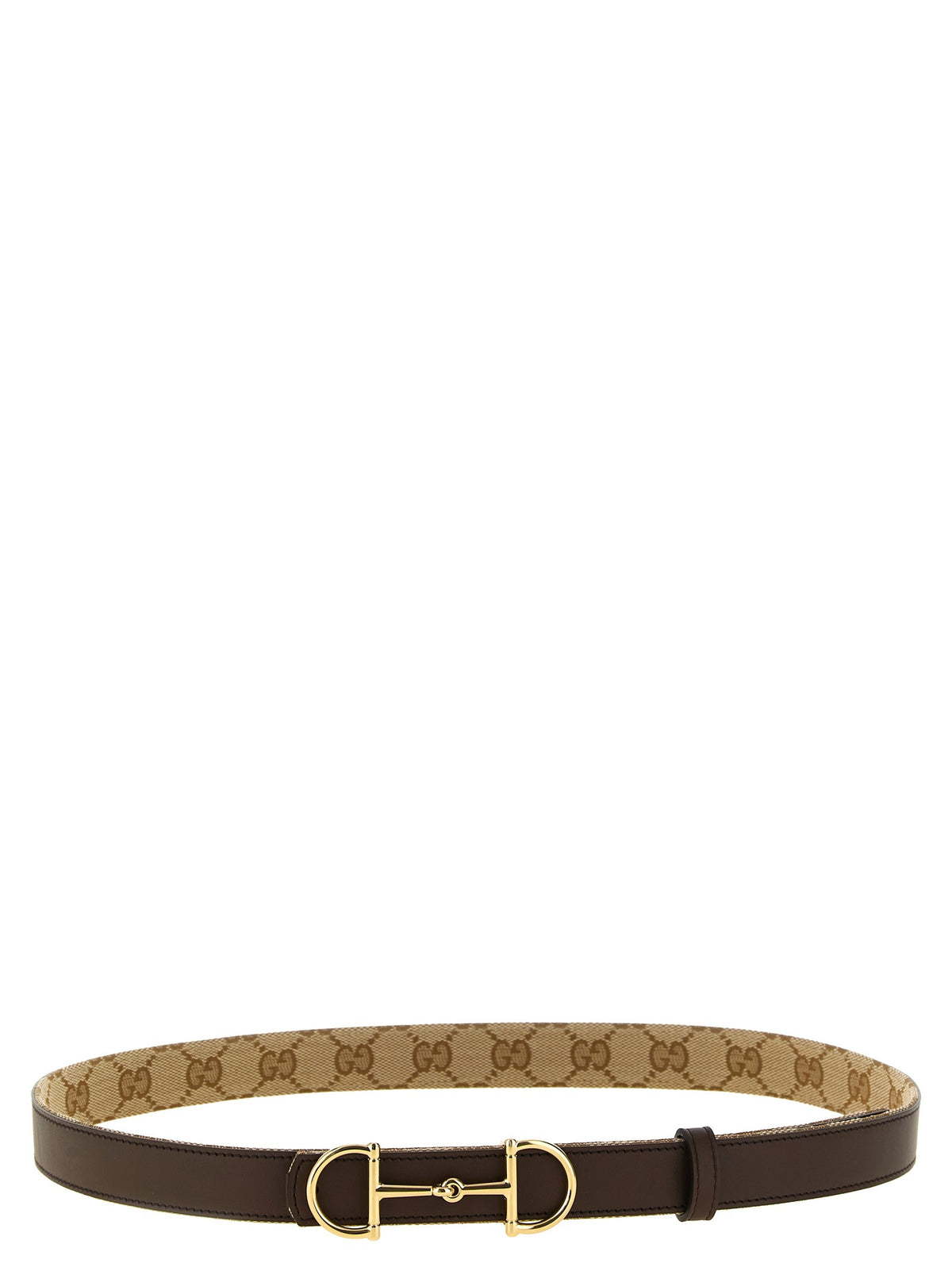 Gucci Morsetto Reversible Belt Gold, view 2