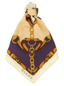 Gucci Morsetto Silk Yore Beige