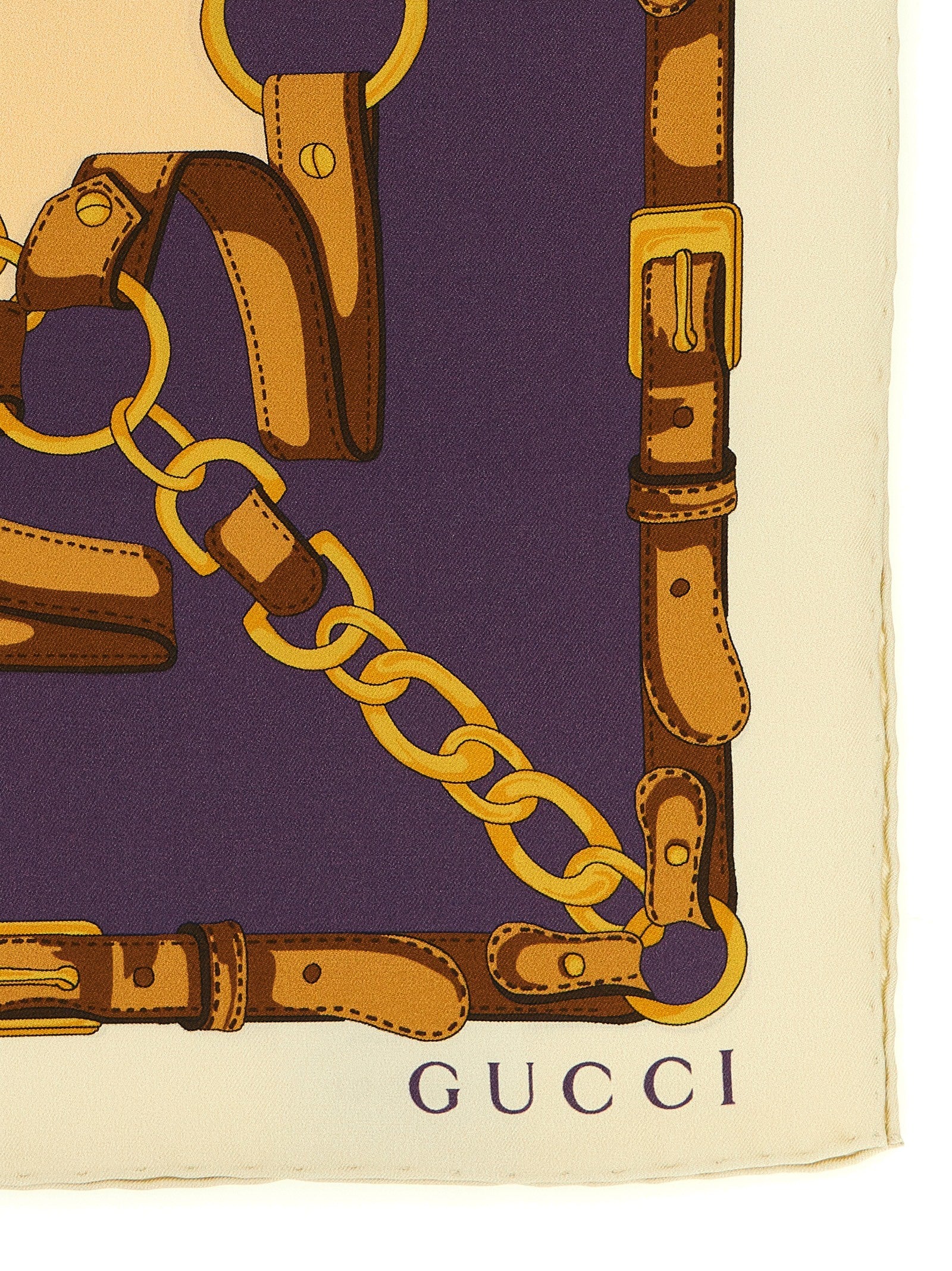 Gucci Morsetto Silk Yore Beige