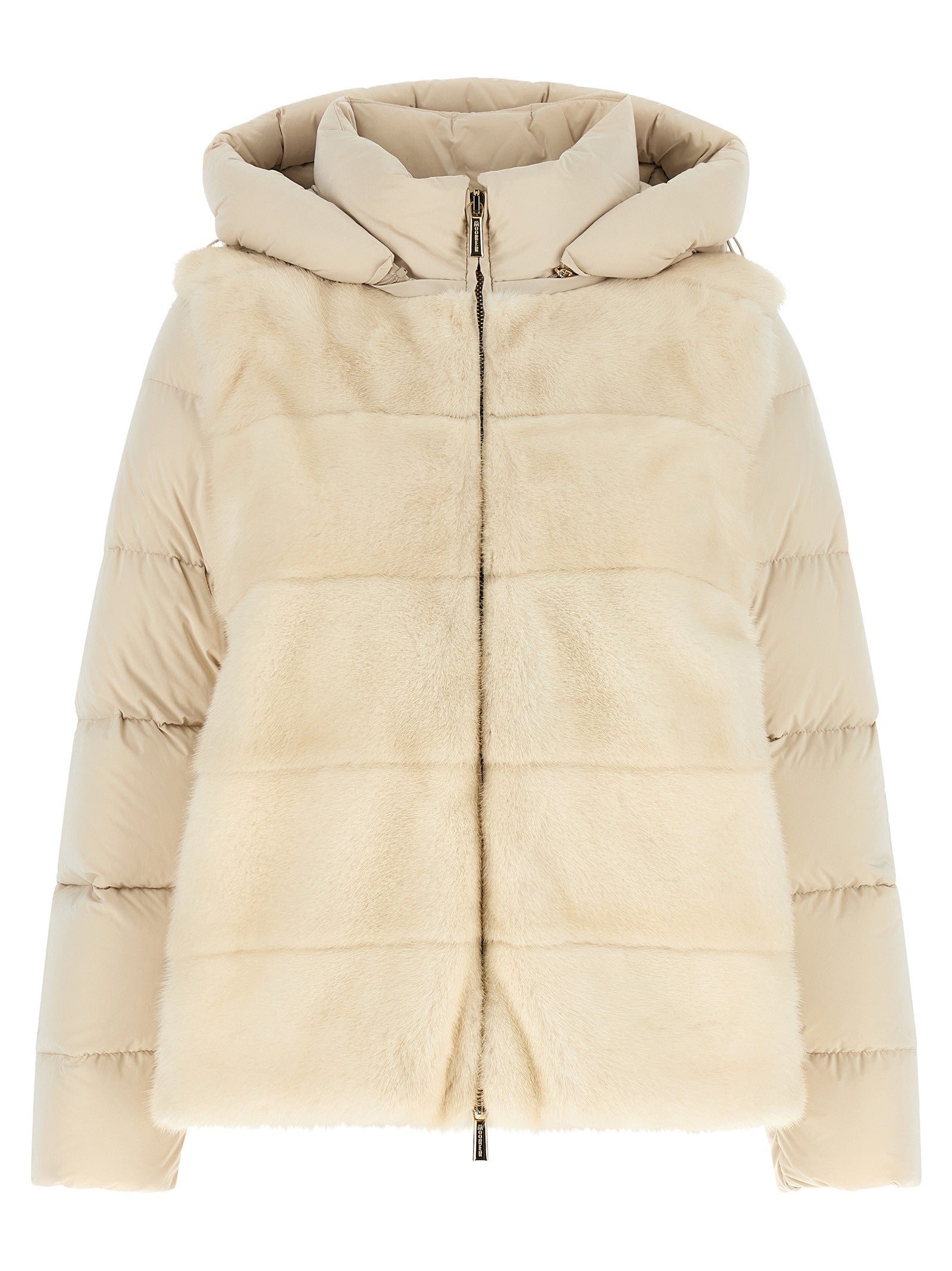 MooRER Morzine in Down Jacket White