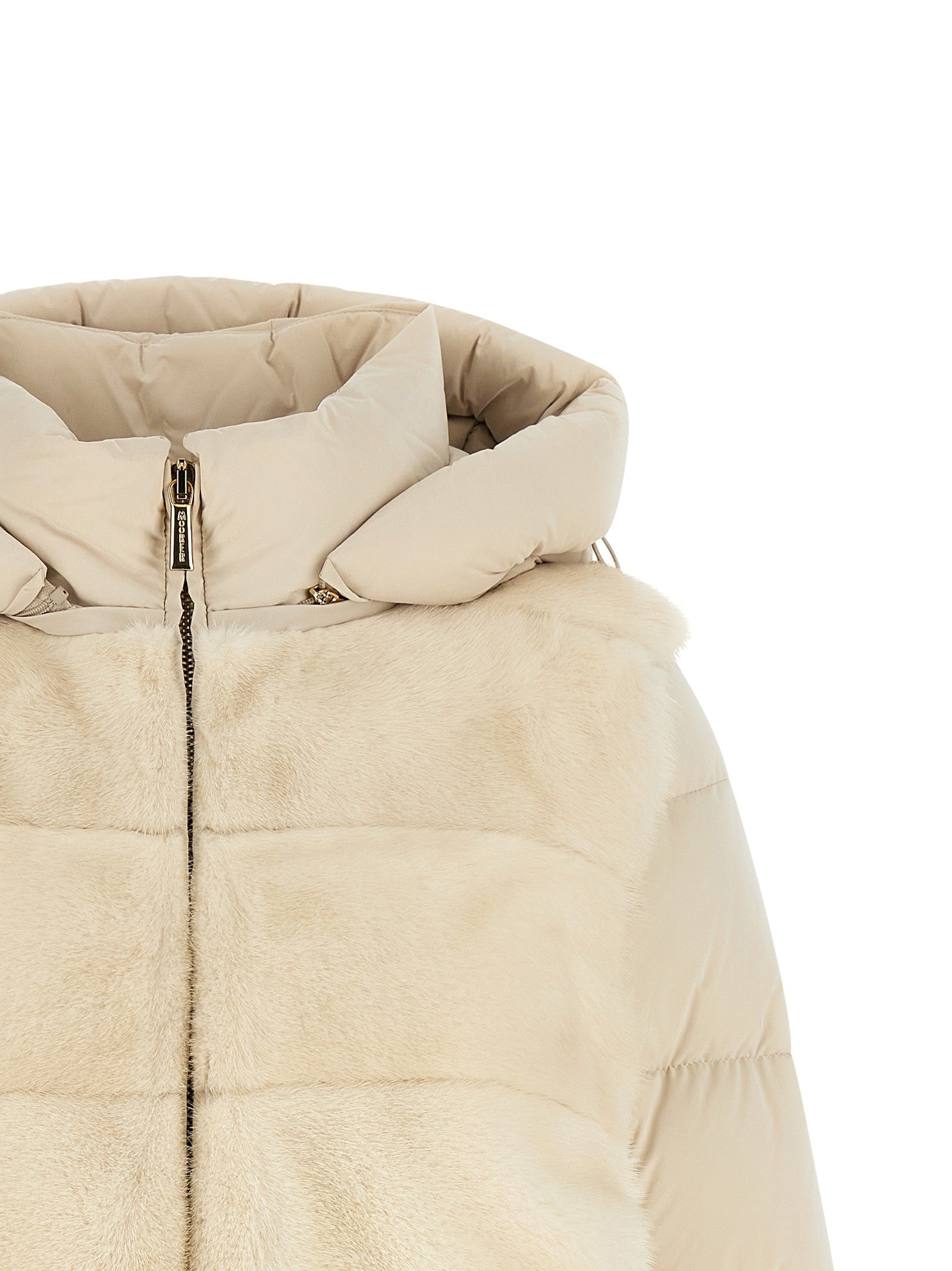 MooRER Morzine in Down Jacket White