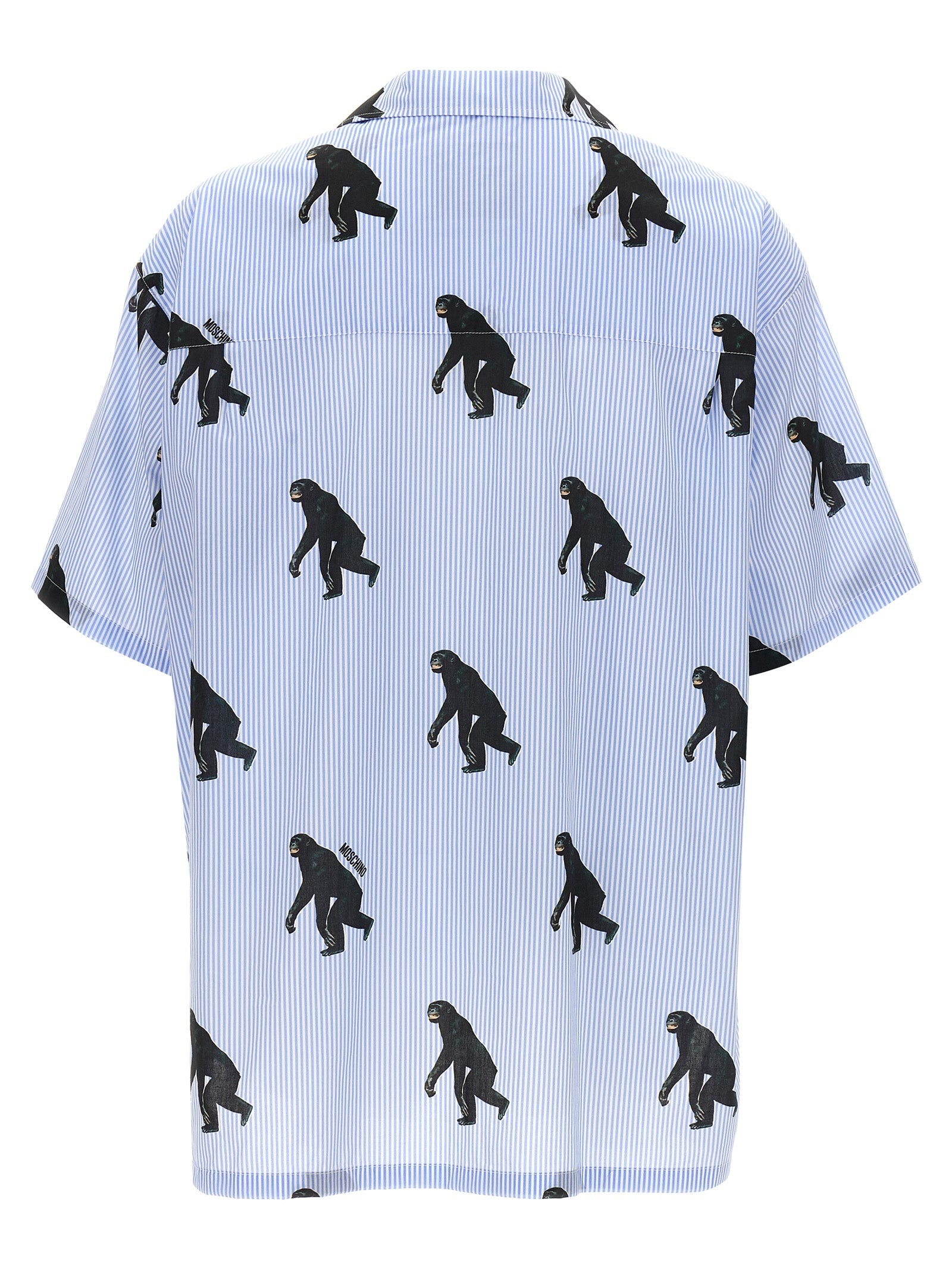 MOSCHINO - MOSCHINO - ’Scimpanzé’ print shirt - Men’s Tops