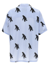 MOSCHINO - MOSCHINO - ’Scimpanzé’ print shirt - Men’s Tops