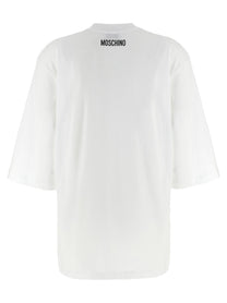 MOSCHINO - MOSCHINO - Front print t-shirt - Women’s Tops