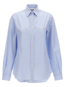 MOSCHINO - MOSCHINO - ’Oca’ embroidered shirt - Women’s Tops