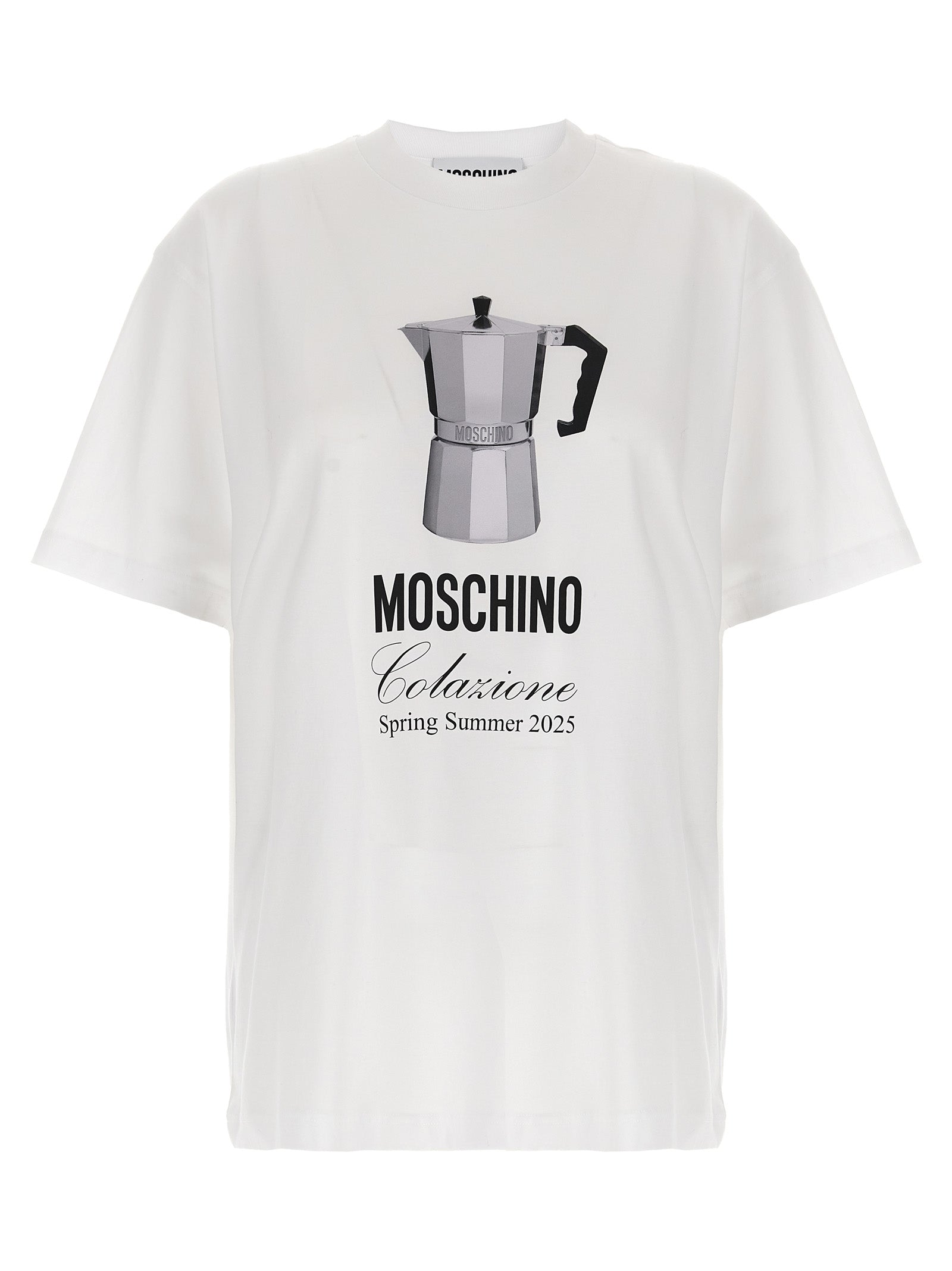 MOSCHINO - MOSCHINO - ’Colazione’ T-shirt - Men’s Tops