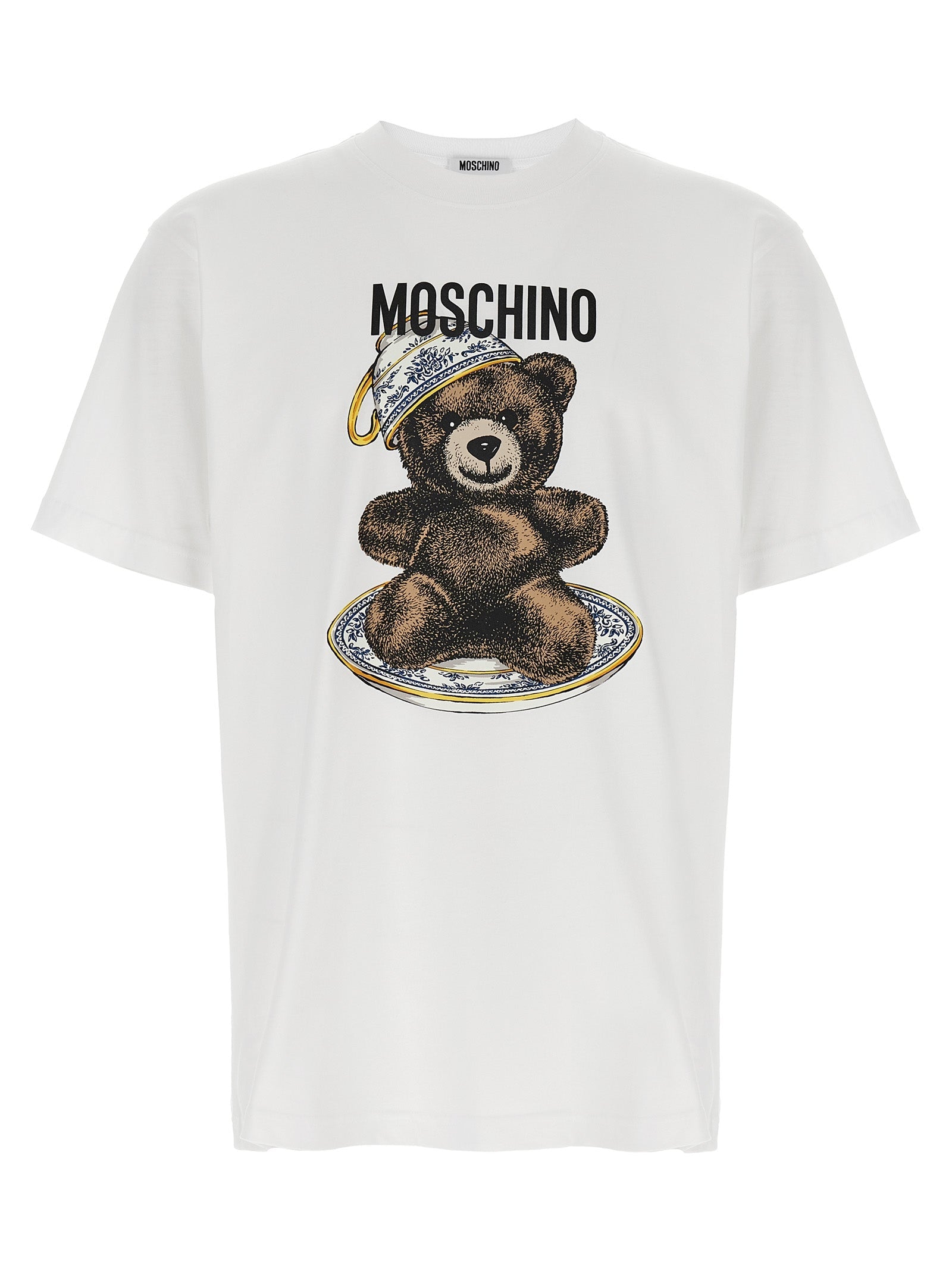 MOSCHINO - MOSCHINO - ’Teddy’ print T-shirt - Men’s Tops
