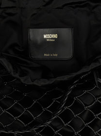 MOSCHINO - MOSCHINO - Woven nappa leather shopping bag - Women’s Bags