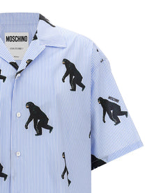 MOSCHINO - MOSCHINO - ’Scimpanzé’ print shirt - Men’s Tops