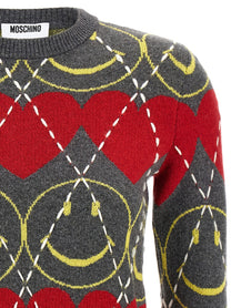 MOSCHINO - MOSCHINO - ’Smiley’ sweater - Women’s Knitwear