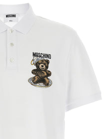 MOSCHINO - MOSCHINO - Press polo shirt - Men’s Tops