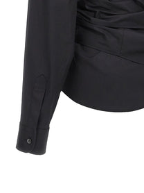 MOSCHINO - MOSCHINO - One-shoulder shirt - Women’s Tops