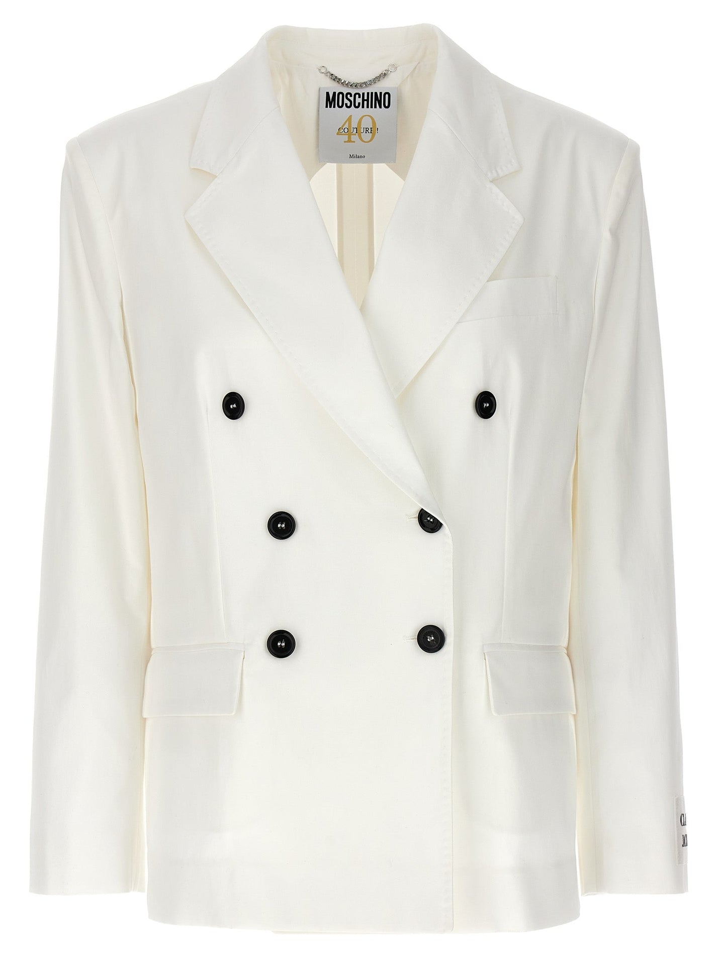 MOSCHINO - MOSCHINO - Double-breasted blazer - Women’s Clothing