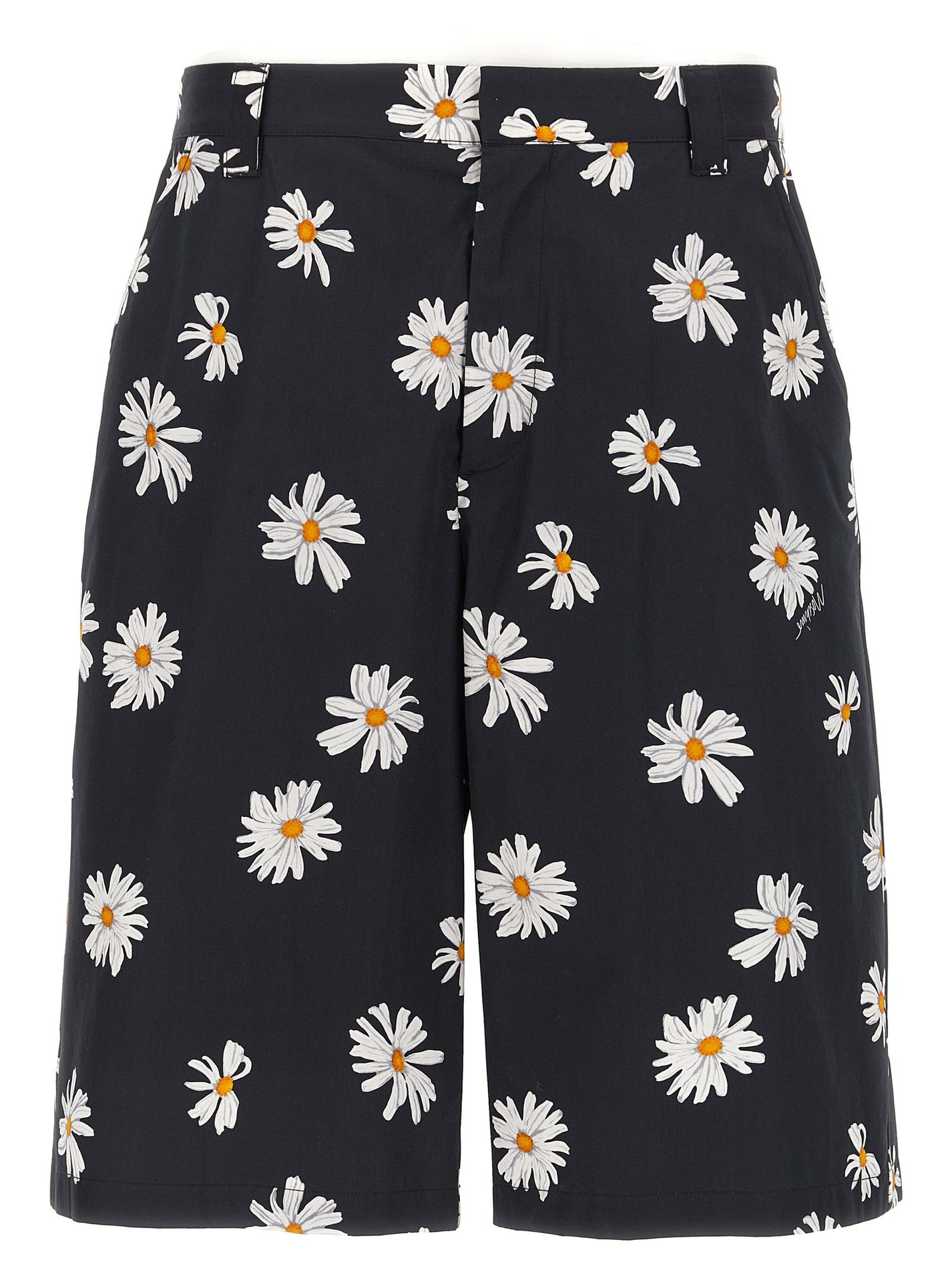 MOSCHINO - MOSCHINO - ’Margherite’ print bermuda shorts - Men’s Clothing
