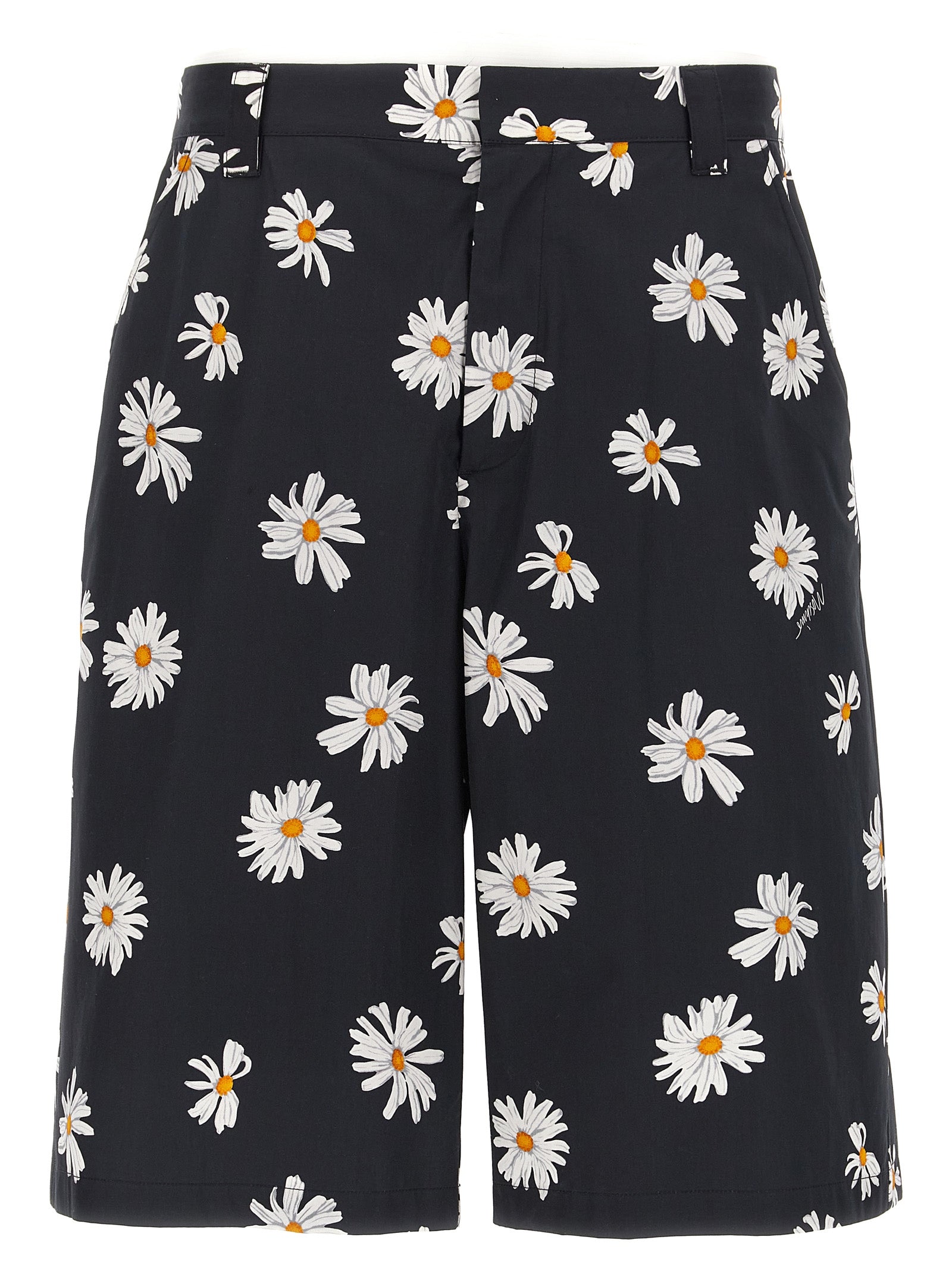MOSCHINO - MOSCHINO - ’Margherite’ print bermuda shorts - Men’s Clothing