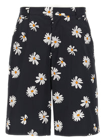 MOSCHINO - MOSCHINO - ’Margherite’ print bermuda shorts - Men’s Clothing