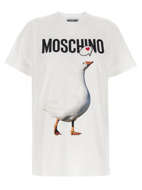 MOSCHINO - MOSCHINO - Embroidery t-shirt - Women’s Tops