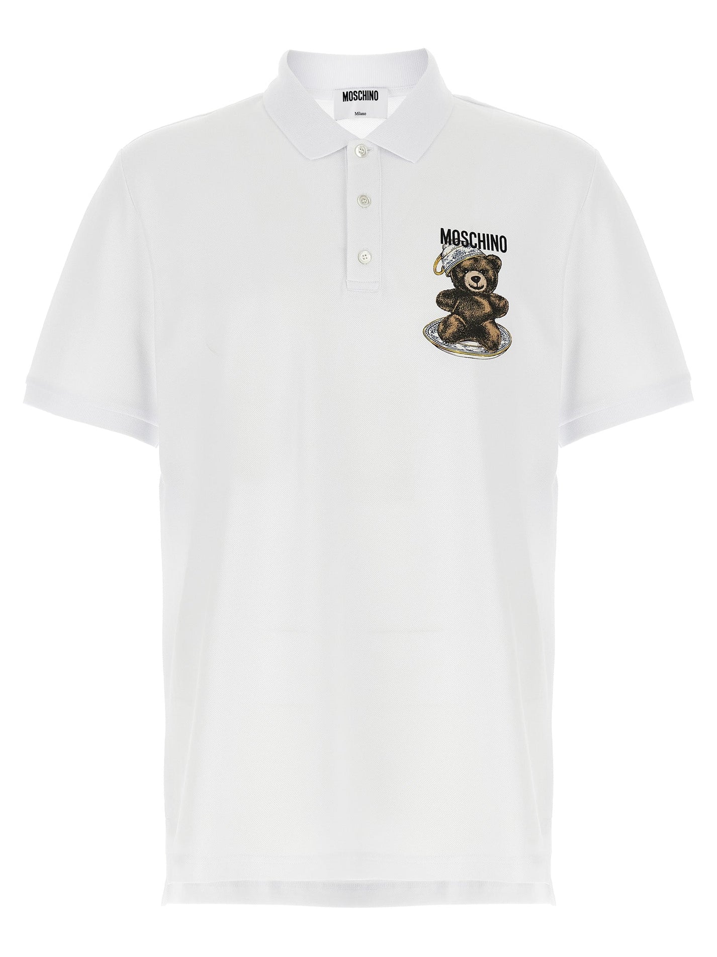 MOSCHINO - MOSCHINO - Press polo shirt - Men’s Tops