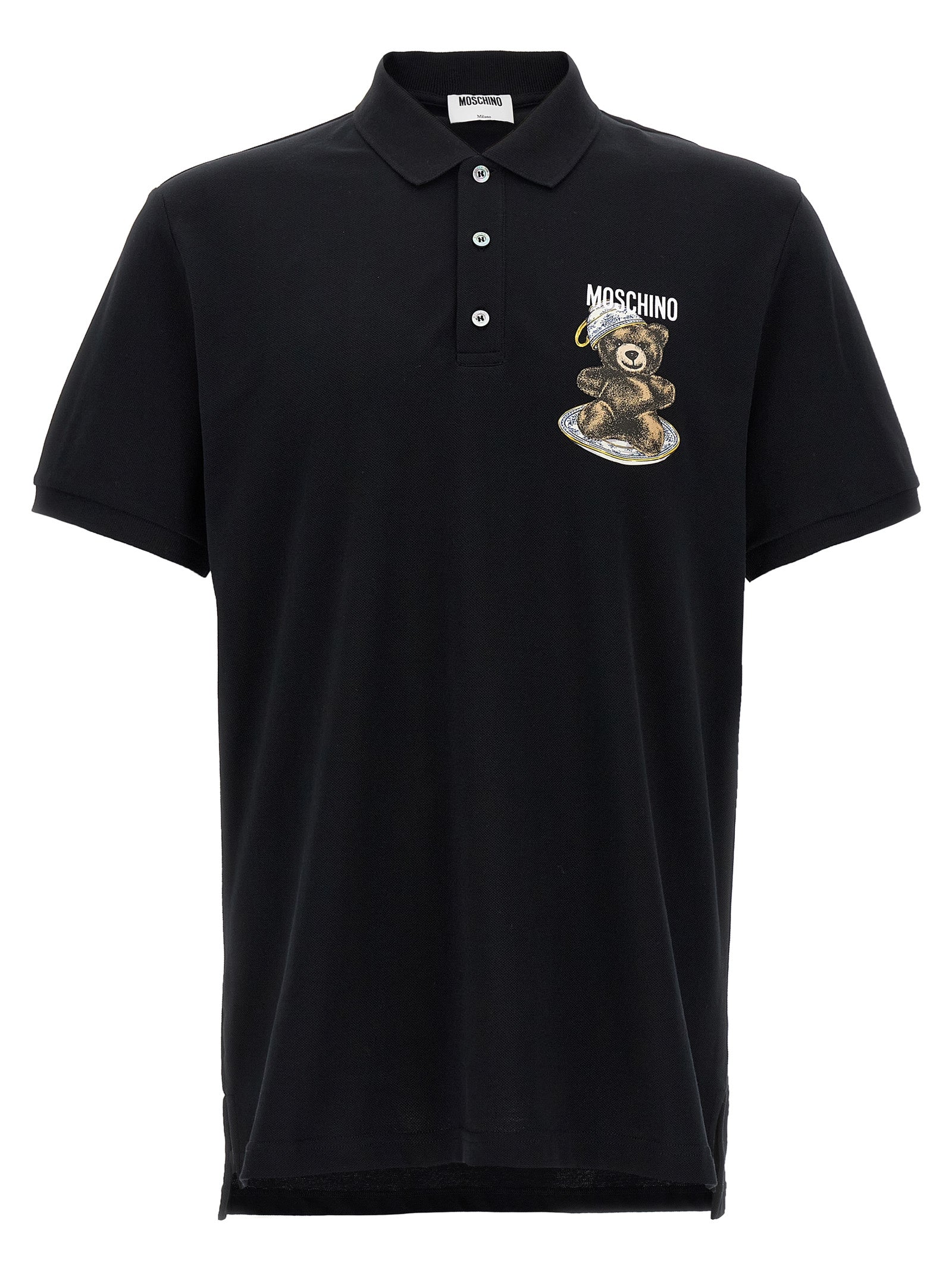 MOSCHINO - MOSCHINO - Press polo shirt - Men’s Tops
