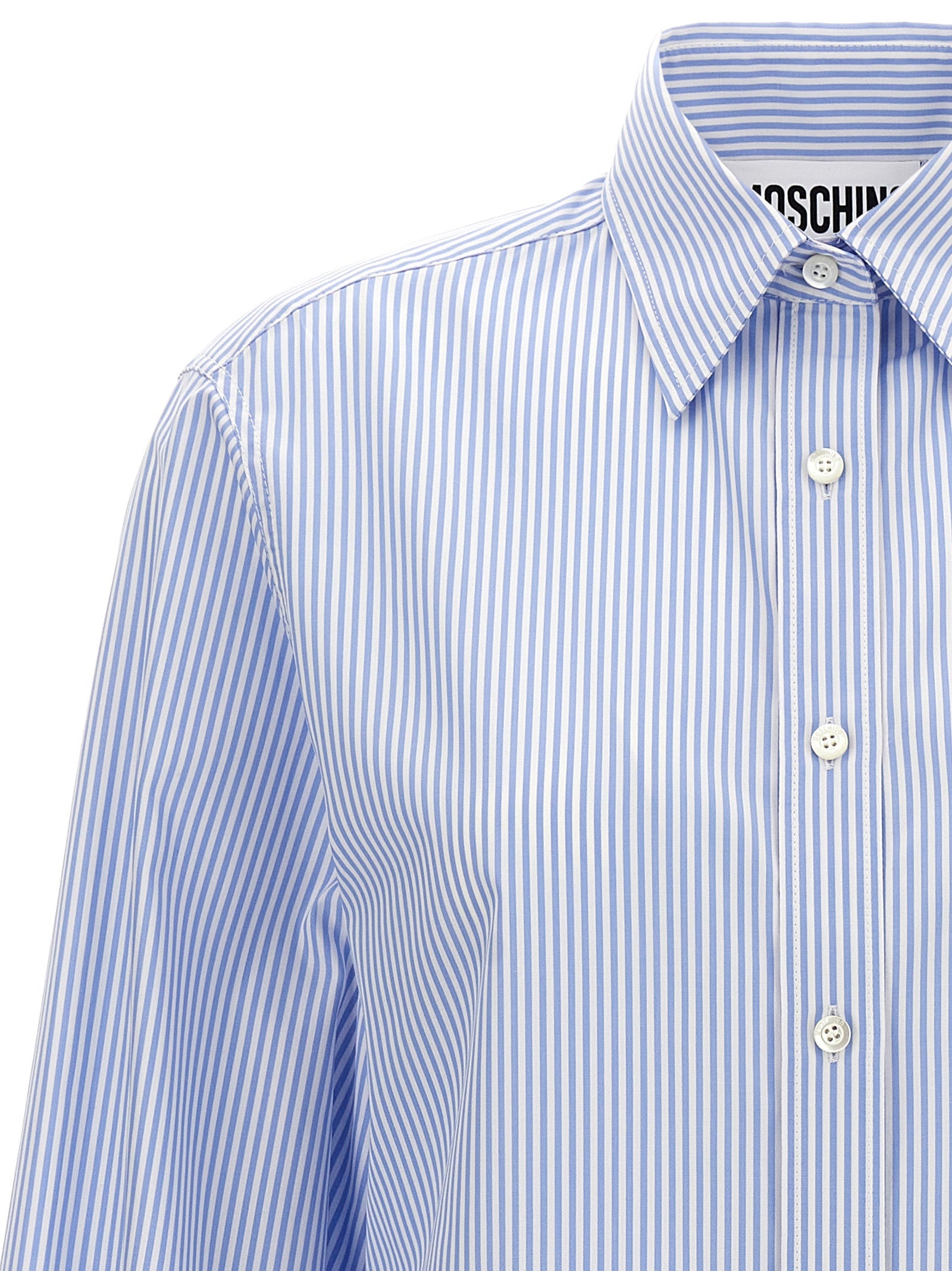 MOSCHINO - MOSCHINO - ’Oca’ embroidered shirt - Women’s Tops