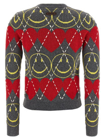MOSCHINO - MOSCHINO - ’Smiley’ sweater - Women’s Knitwear