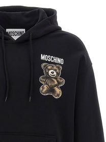 MOSCHINO - MOSCHINO - ’Teddy’ print hoodie - Men’s Sweatshirts