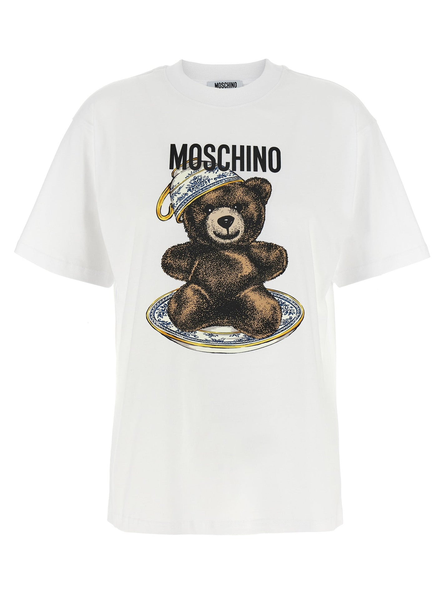 MOSCHINO - MOSCHINO - ’Teddy’ T-shirt - Women’s Top